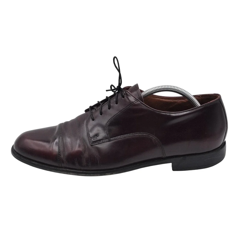 Bostonian Shoes Mens Size 12 Brown Leather Cap Toe Oxford Dress‎ Classics 20398